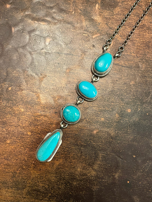 Blue Ridge turquoise necklace