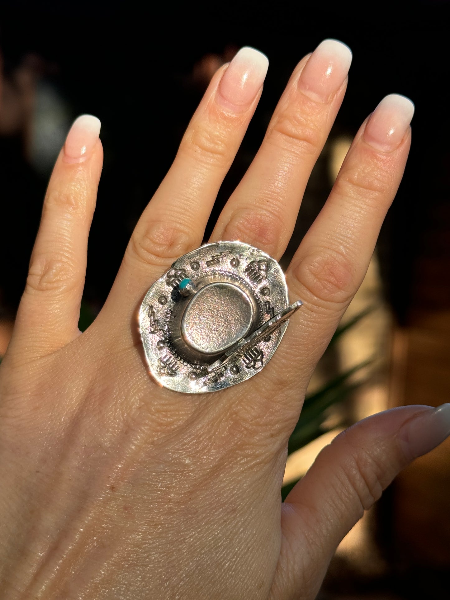 The most unique hat ring!