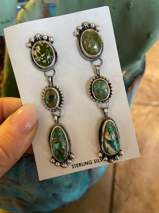 Unique Sonoran Gold earrings