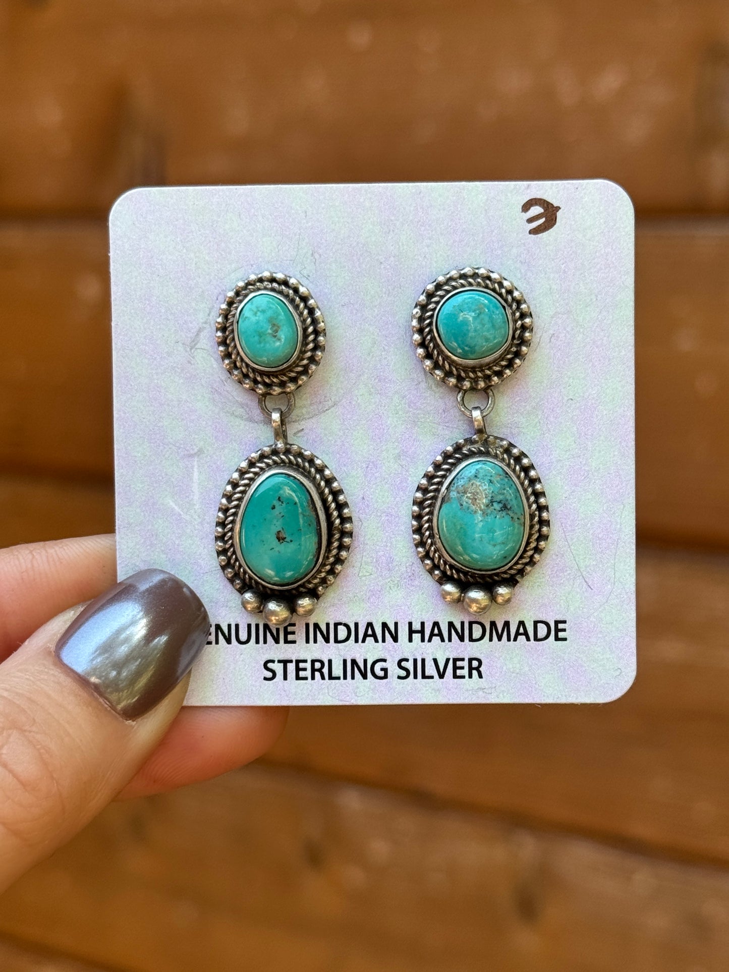Sterling silver Turquoise earrings