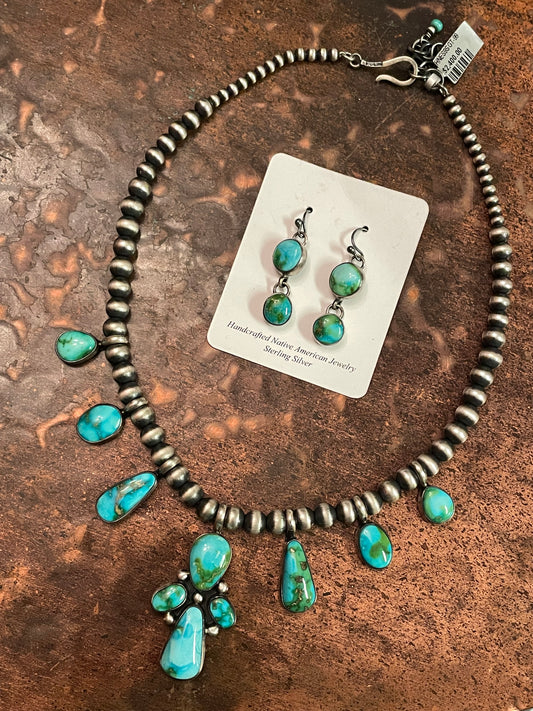 Lovely Sonoran necklace and earrings set