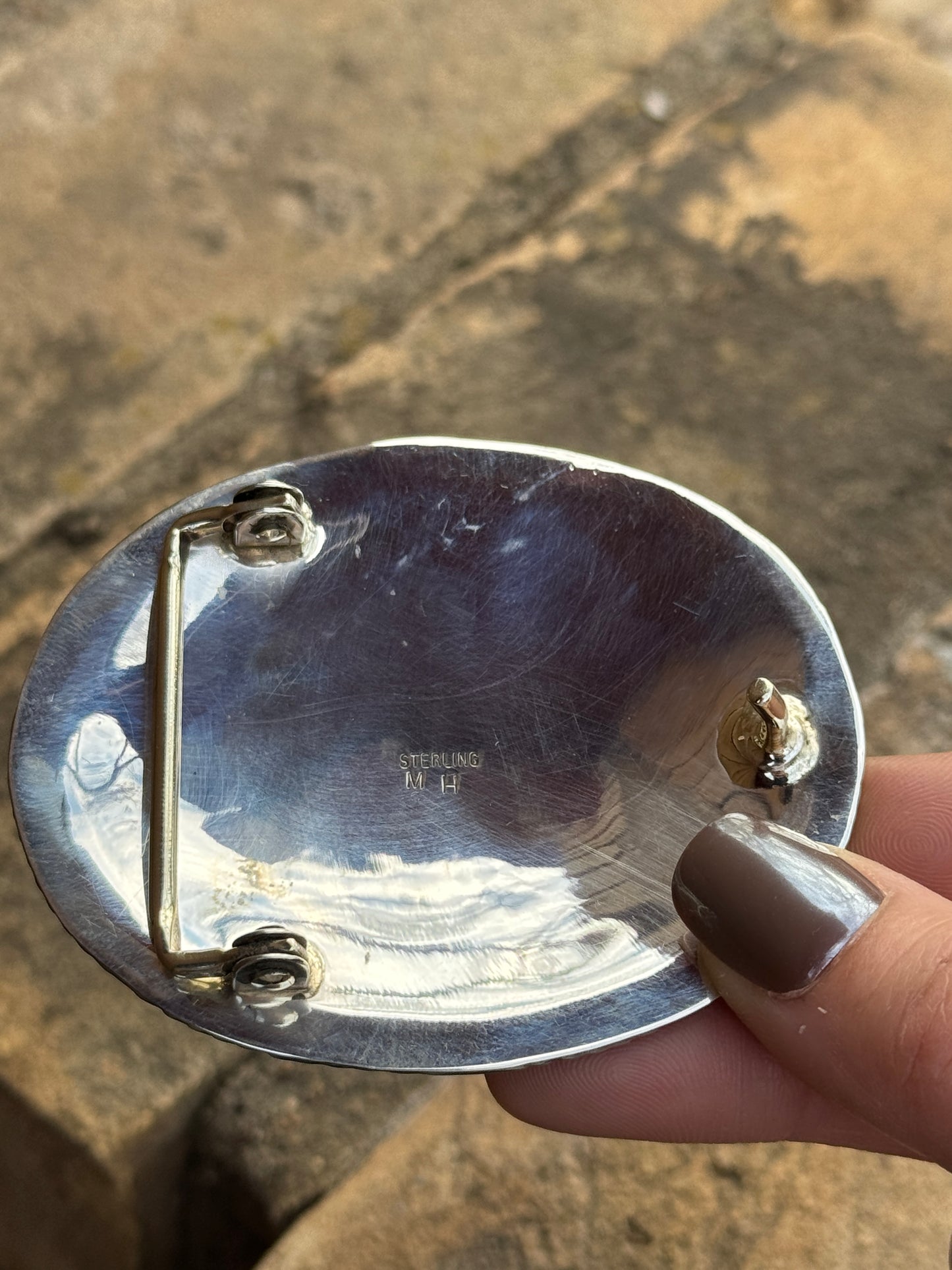 Turquoise Sterling Silver buckle