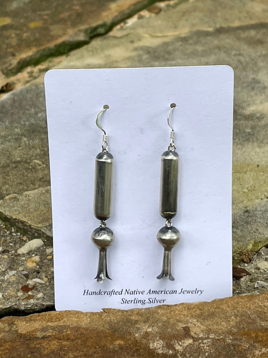 Navajo barrel blossom earrings