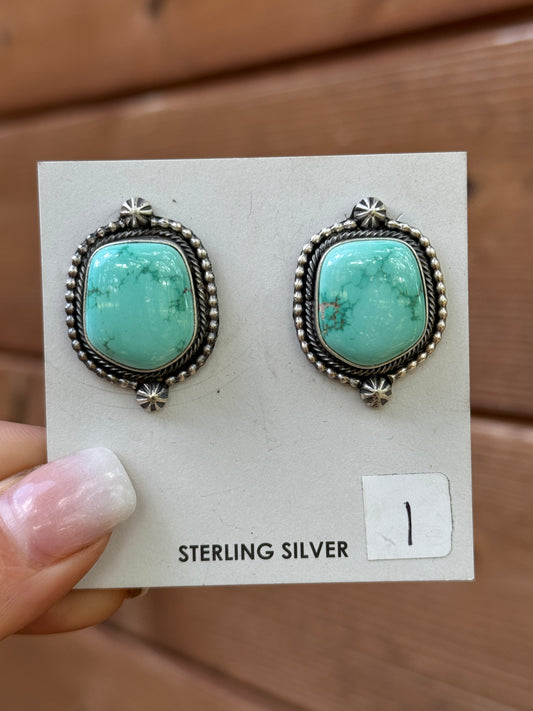 Royston large stud earrings