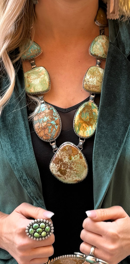 Massive Royston necklace and earrings set!