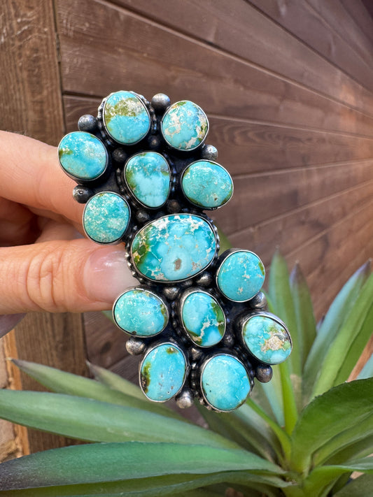 Stunning turquoise ring, size 8.5
