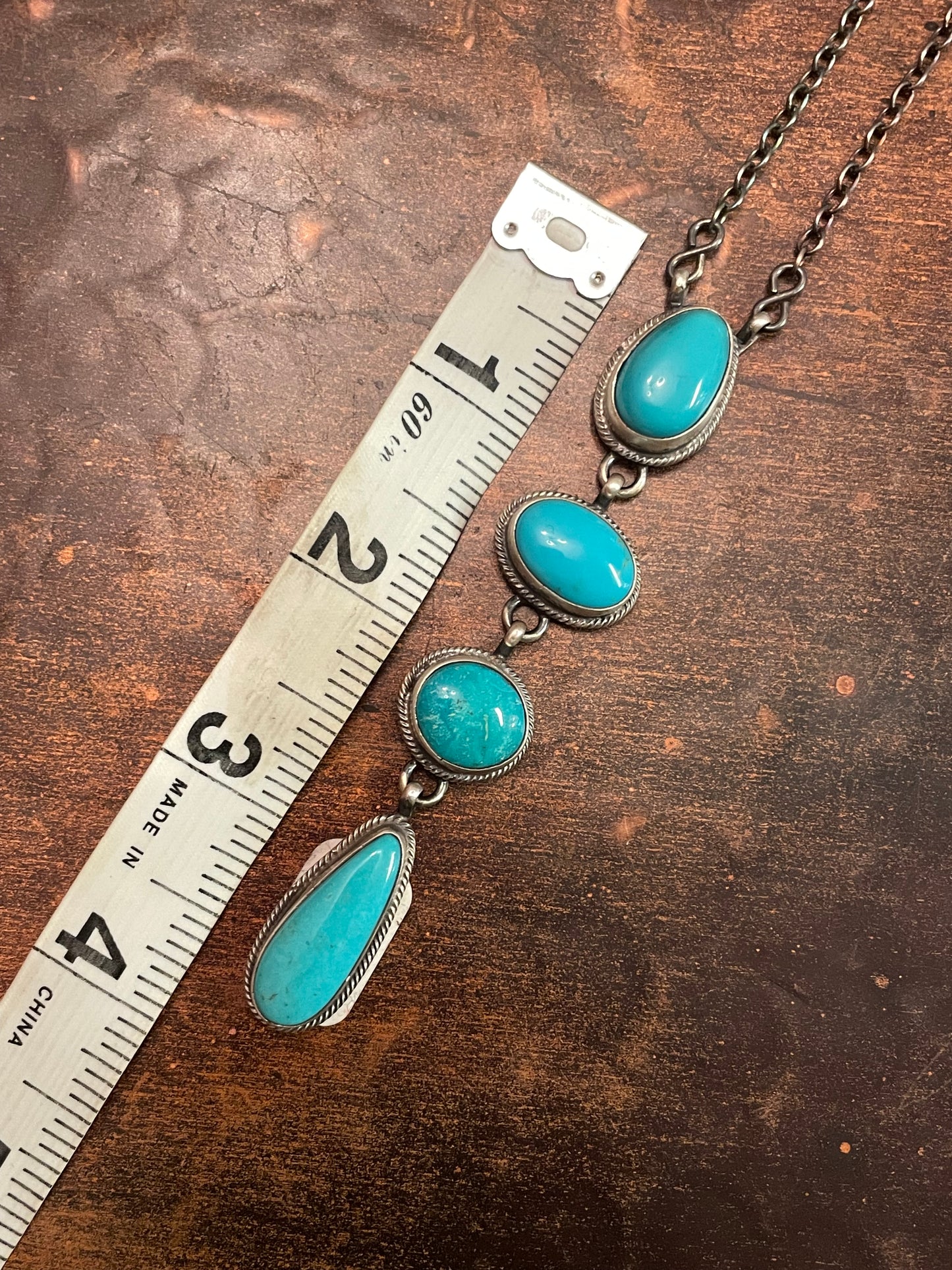 Blue Ridge turquoise necklace