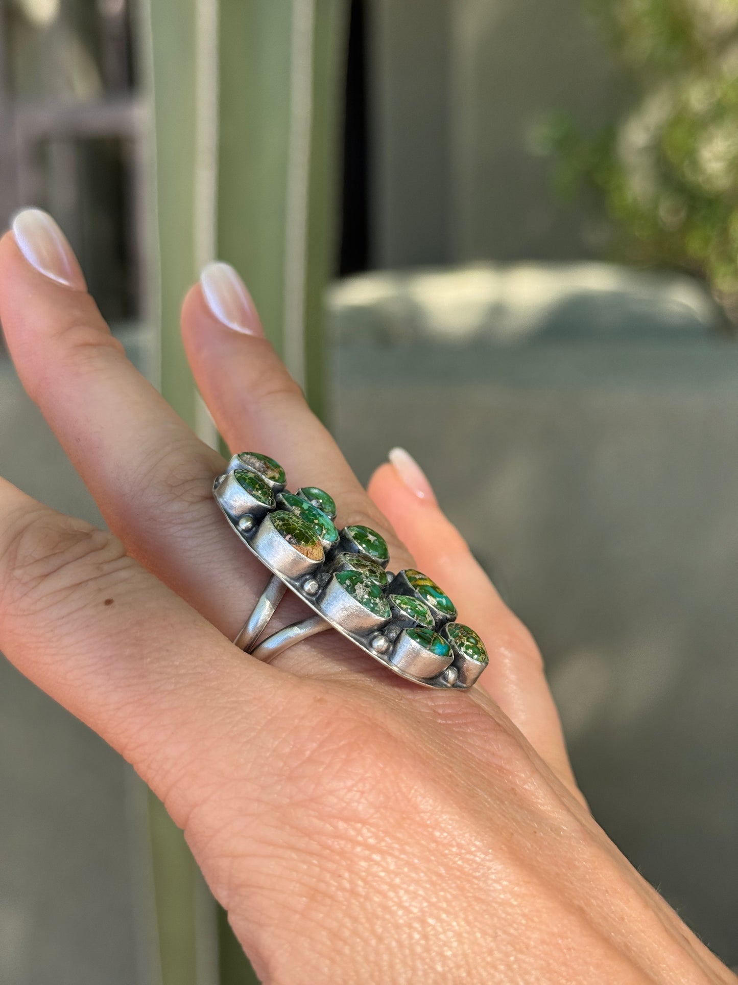 Sonoran Gold sterling silver ring, adjustable