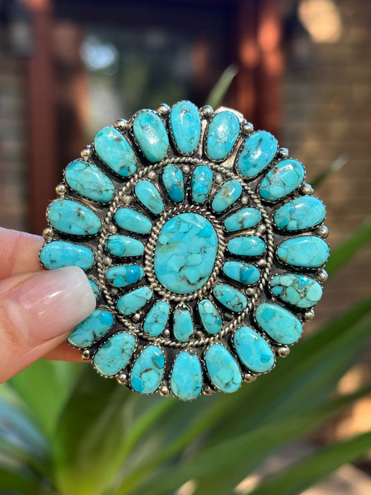 Turquoise hair barrette