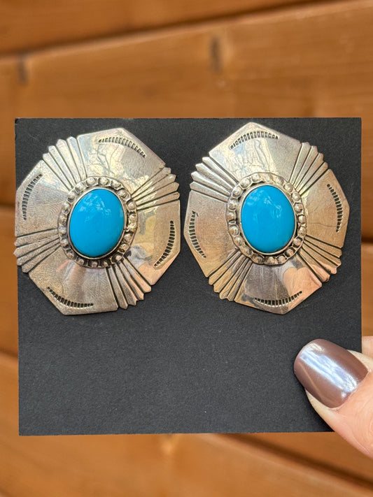 Federico Sterling Silver Turquoise earrings