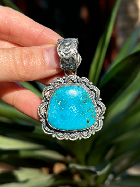 Blue Ridge pendant (cracked*)