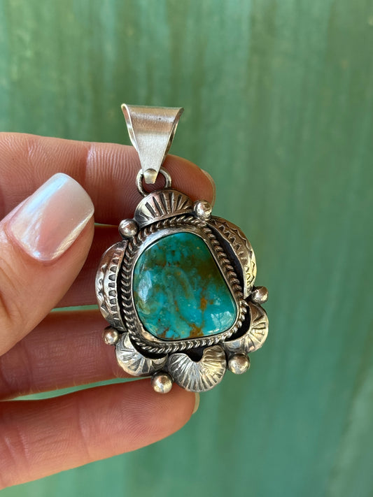 Sterling Silver Turquoise pendant