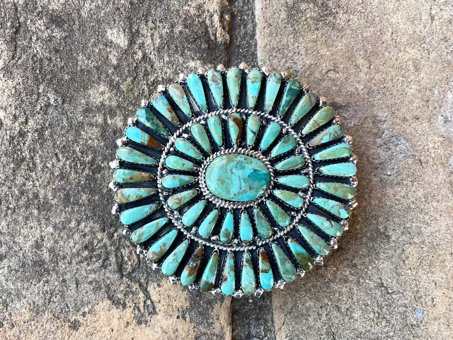 Turquoise buckle