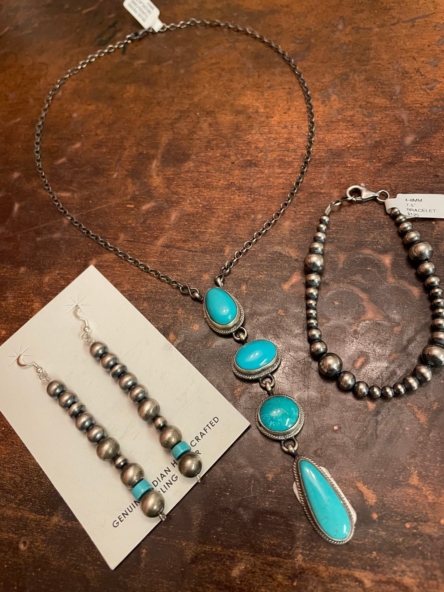 Special buy! Blue Ridge necklace, earrings and bracelet set!