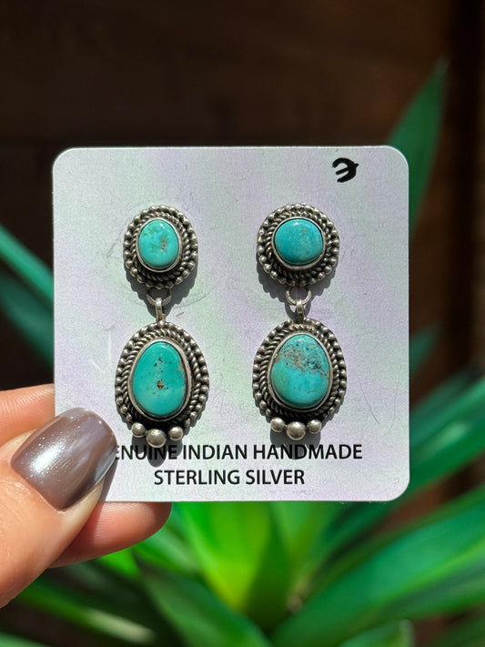 Sterling silver Turquoise earrings