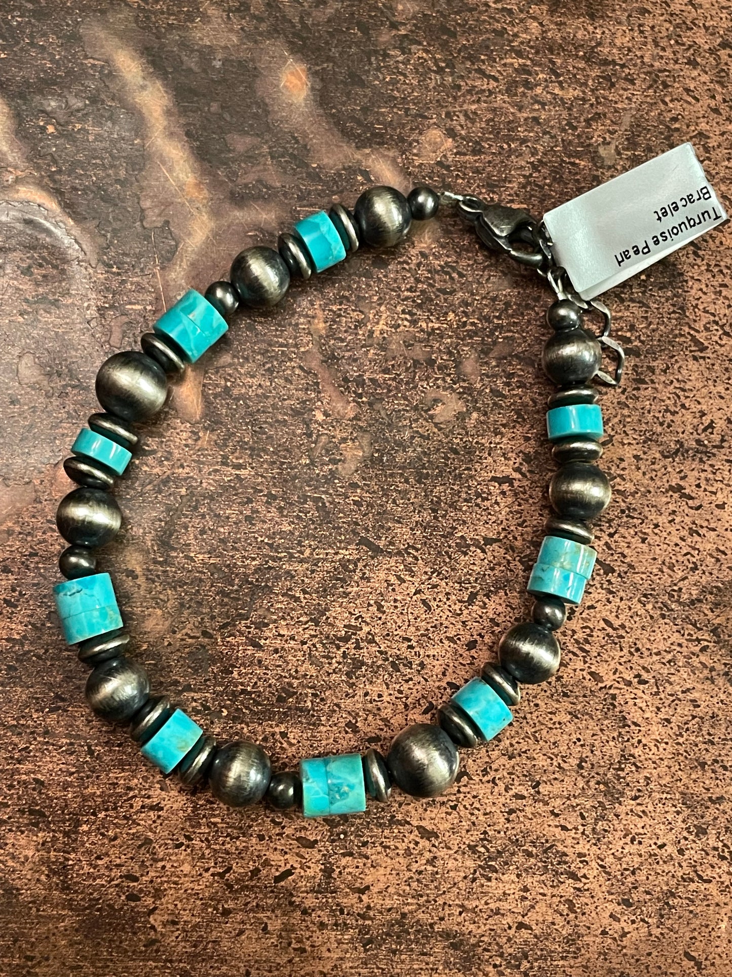 Turquoise and Navajo Pearl bracelet