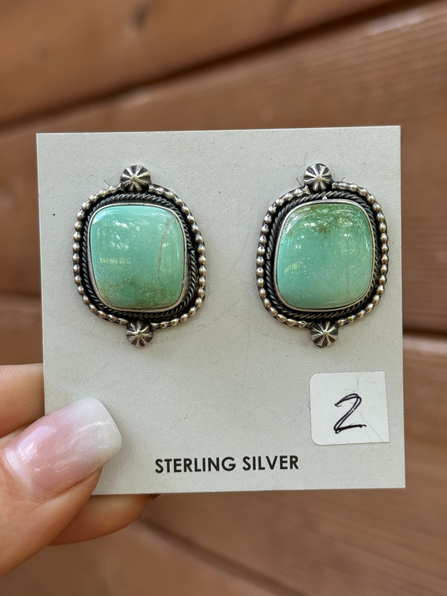Royston large stud earrings