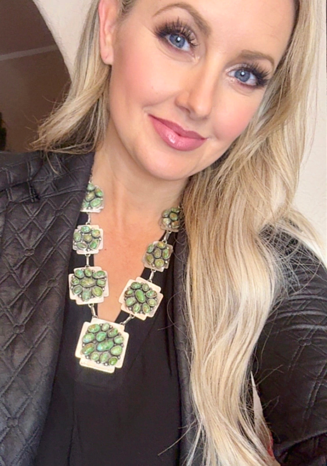 Sonoran Gold turquoise necklace