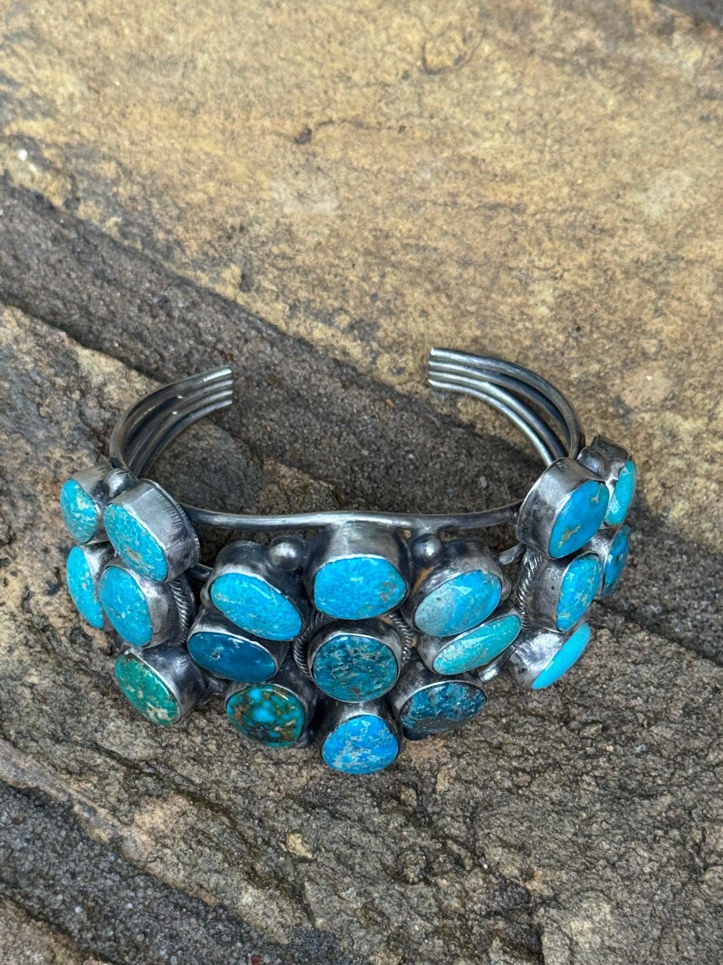 B. Johnson Turquoise Sterling Silver cuff