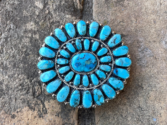 Turquoise buckle