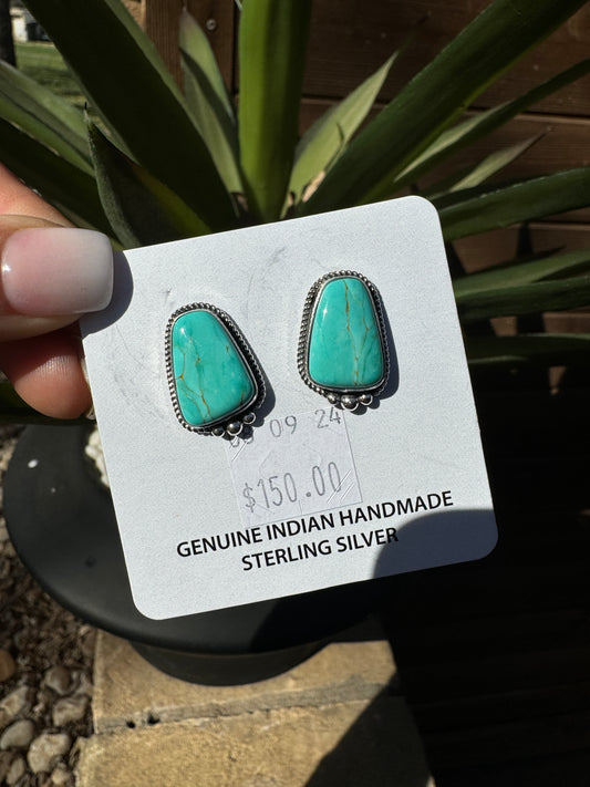 Turquoise earrings