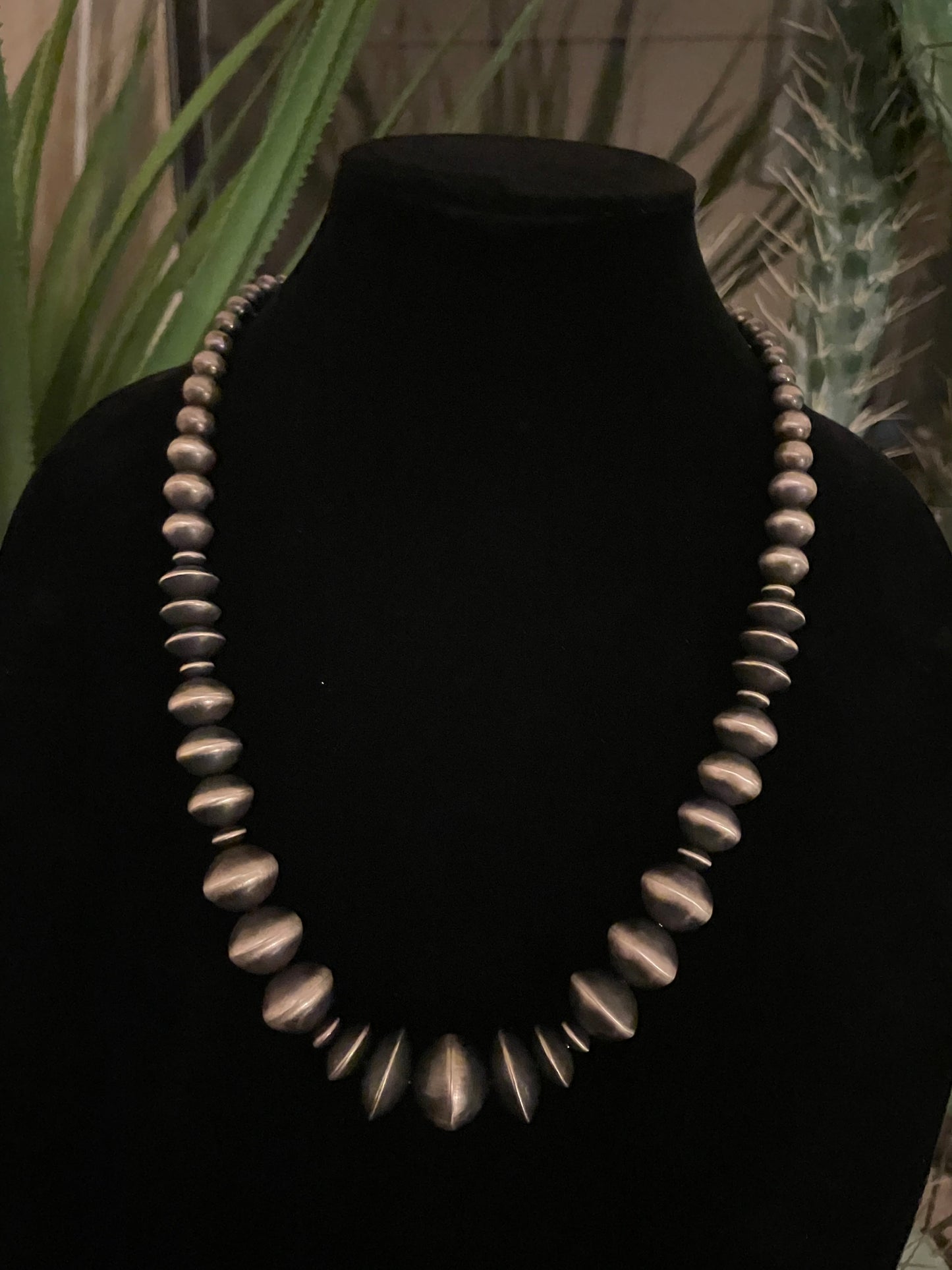 Rose Martin 24” Navajo pearl necklace