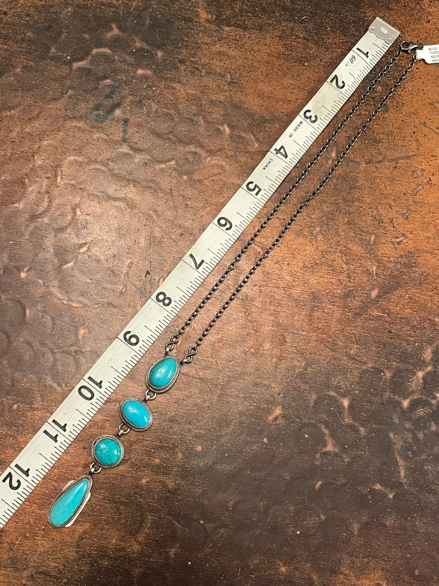 Blue Ridge turquoise necklace