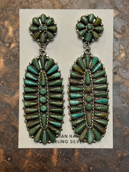 Stunning turquoise earrings