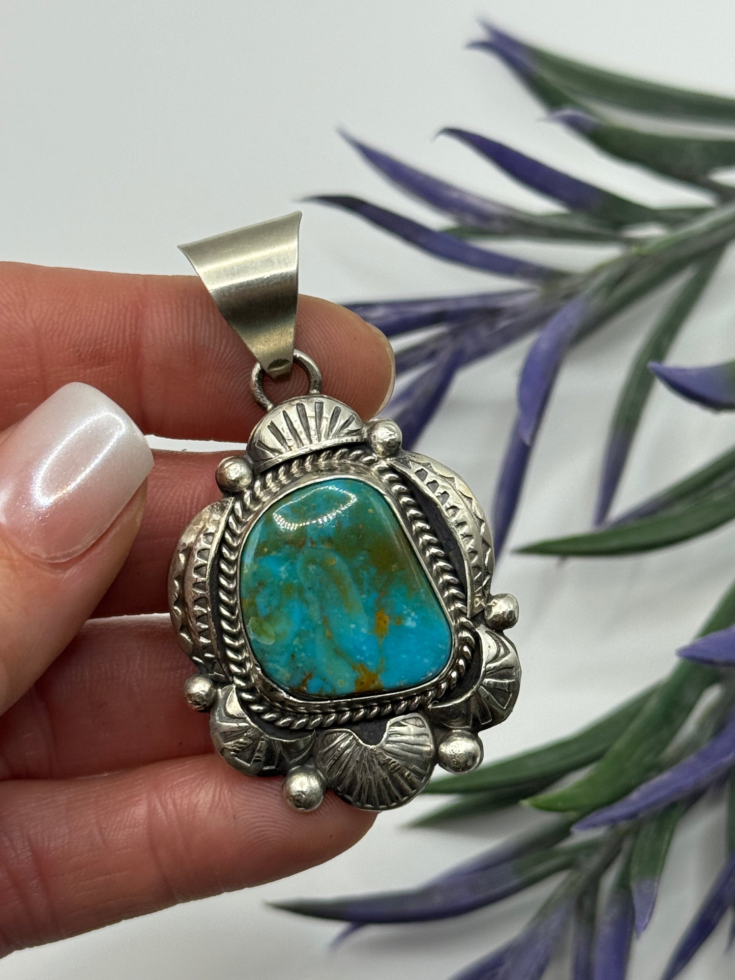 Sterling Silver Turquoise pendant