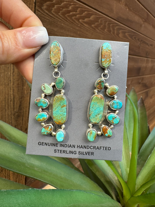 Beautiful turquoise earrings