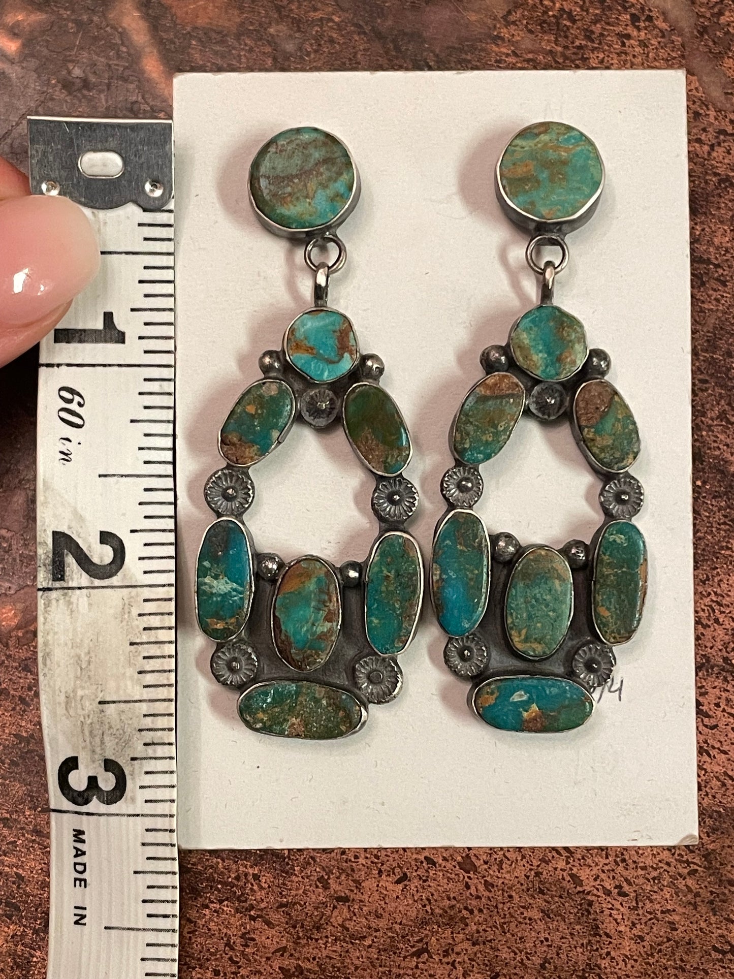 Amazing Turquoise earrings